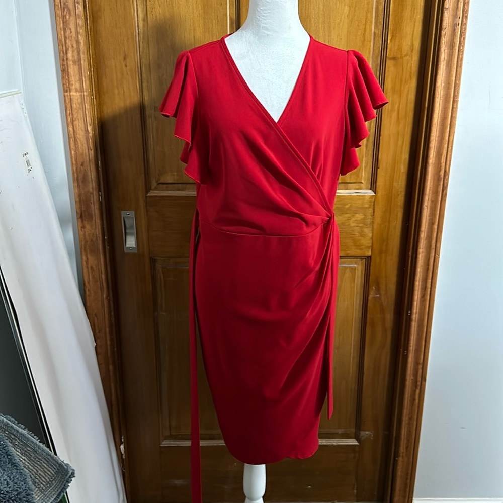 Red dress